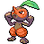 Nuzleaf shiny sprite in Heart & Soul