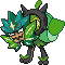 Ogerpon shiny sprite in Heart & Soul