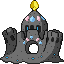 Palossand shiny sprite in Heart & Soul