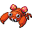 Paras shiny sprite in Heart & Soul