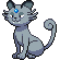 Alolan Persian front sprite in Heart & Soul