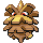 Pineco shiny sprite in Heart & Soul