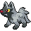 Poochyena front sprite in Heart & Soul
