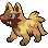 Poochyena shiny sprite in Heart & Soul