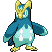 Prinplup shiny sprite in Heart & Soul