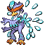 Quaquaval shiny sprite in Heart & Soul