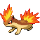 Quilava shiny sprite in Heart & Soul
