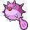 Qwilfish shiny sprite in Heart & Soul