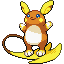 Alolan Raichu front sprite in Heart & Soul