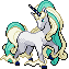 Galarian Rapidash shiny sprite in Heart & Soul