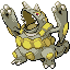 Rhyperior shiny sprite in Heart & Soul
