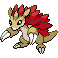 Sandslash shiny sprite in Heart & Soul