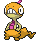Scraggy shiny sprite in Heart & Soul