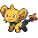 Shinx shiny sprite in Heart & Soul