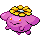 Skiploom shiny sprite in Heart & Soul