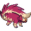 Skuntank shiny sprite in Heart & Soul