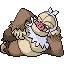 Slaking front sprite in Heart & Soul