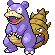Slowbro shiny sprite in Heart & Soul