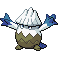Snover shiny sprite in Heart & Soul