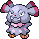 Snubbull shiny sprite in Heart & Soul