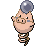 Spoink shiny sprite in Heart & Soul
