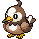 Starly shiny sprite in Heart & Soul