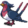 Swellow front sprite in Heart & Soul