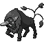 Paldean Tauros shiny sprite in Heart & Soul