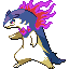 Hisuian Typhlosion shiny sprite in Heart & Soul