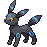 Umbreon shiny sprite in Heart & Soul