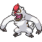 Vigoroth front sprite in Heart & Soul