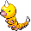 Weedle shiny sprite in Heart & Soul
