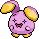 Whismur front sprite in Heart & Soul