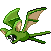 Zubat shiny sprite in Heart & Soul