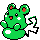 Azurill shiny sprite in Johto Legends