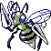 Beedrill shiny sprite in Johto Legends