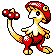 Breloom shiny sprite in Johto Legends