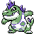 Croconaw shiny sprite in Johto Legends
