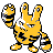 Elekid shiny sprite in Johto Legends