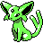 Espeon shiny sprite in Johto Legends