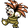 Exeggutor shiny sprite in Johto Legends