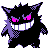 Gengar shiny sprite in Johto Legends