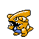 Gible shiny sprite in Johto Legends