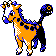 Girafarig shiny sprite in Johto Legends