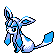 Glaceon shiny sprite in Johto Legends