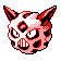 Glalie shiny sprite in Johto Legends