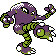 Hitmonlee shiny sprite in Johto Legends