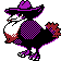 Honchkrow shiny sprite in Johto Legends
