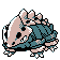 Lairon shiny sprite in Johto Legends