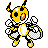 Ledian shiny sprite in Johto Legends